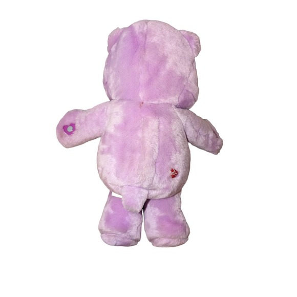 2004 12" Talking Best Friend Care Bear Light Purple Works Excellent Condition - Picture 6 of 8
